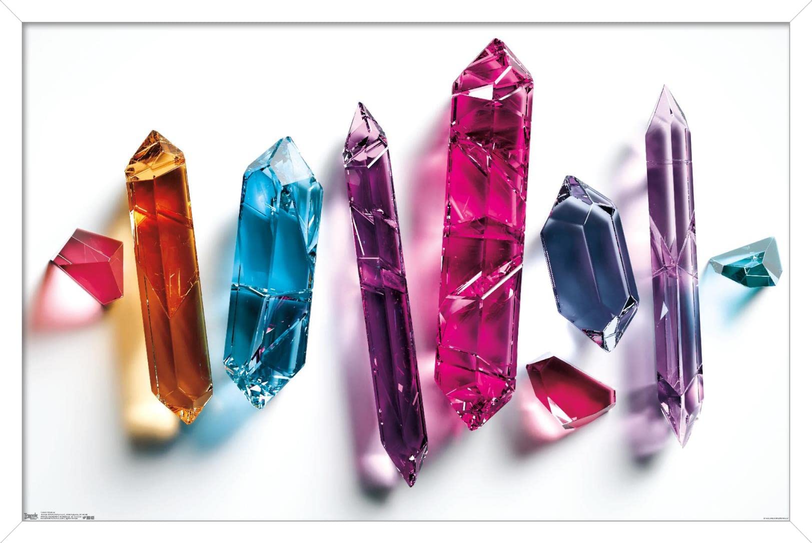 Trends International Colorful Crystals Wall Poster - 22.375