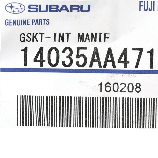 Subaru Intake Manifold Gasket 14035AA471 - High Performance Engine Seal Replacement for Subaru Vehicles - Perfect for WRX, Forester, Outback & More