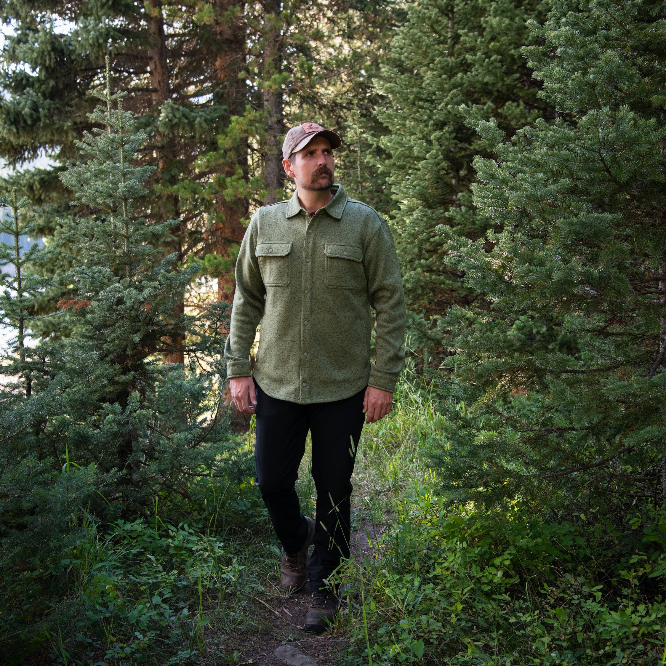 Men's Norris Shirt Jacket - Classic Fit Casual Button-Down Shirt for Outdoor Activities & Everyday Wear
