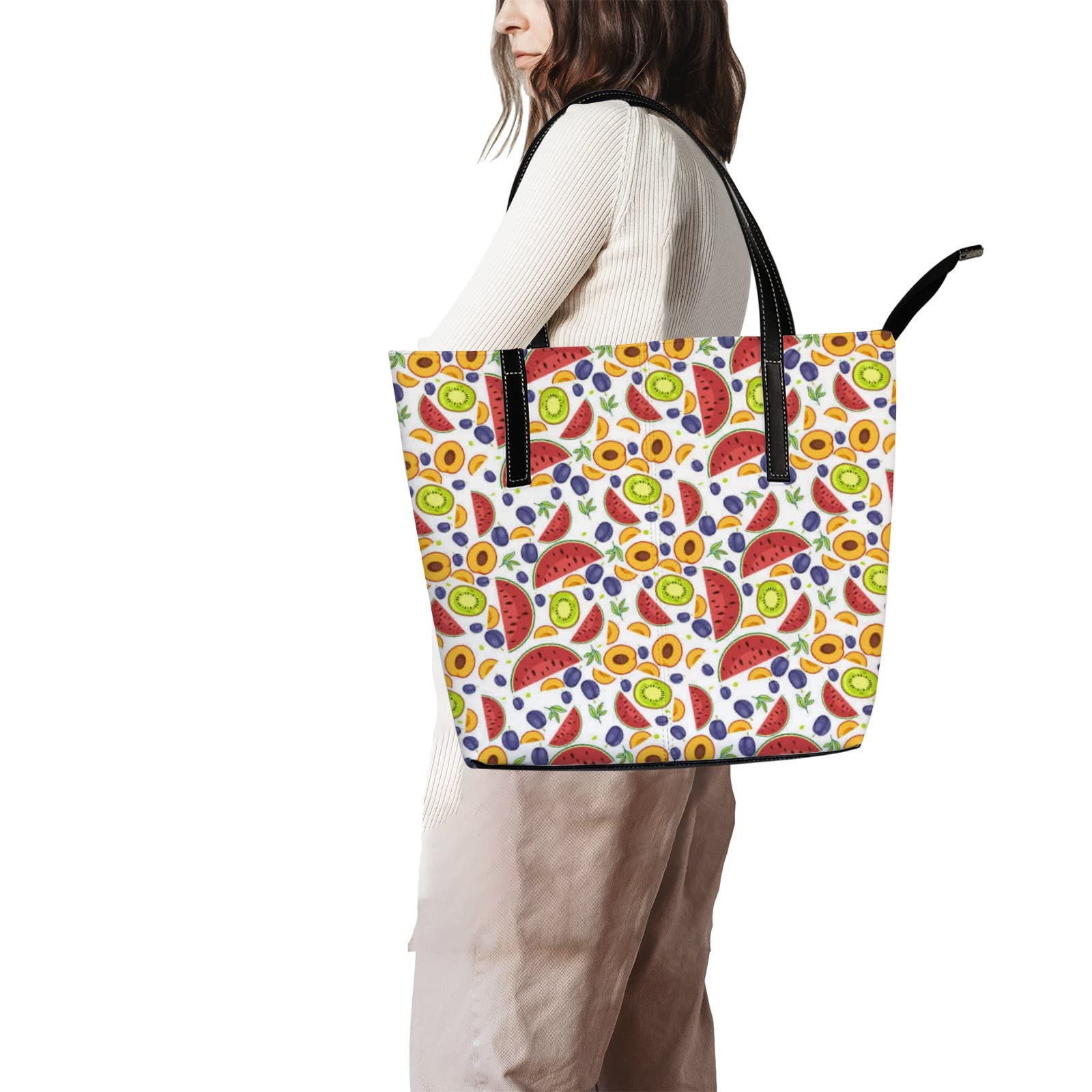 Stylish Leather Tote Bag for Women - Fashionable Crossbody Handbag with Adjustable Strap | Perfect for Work, Travel & Everyday Use