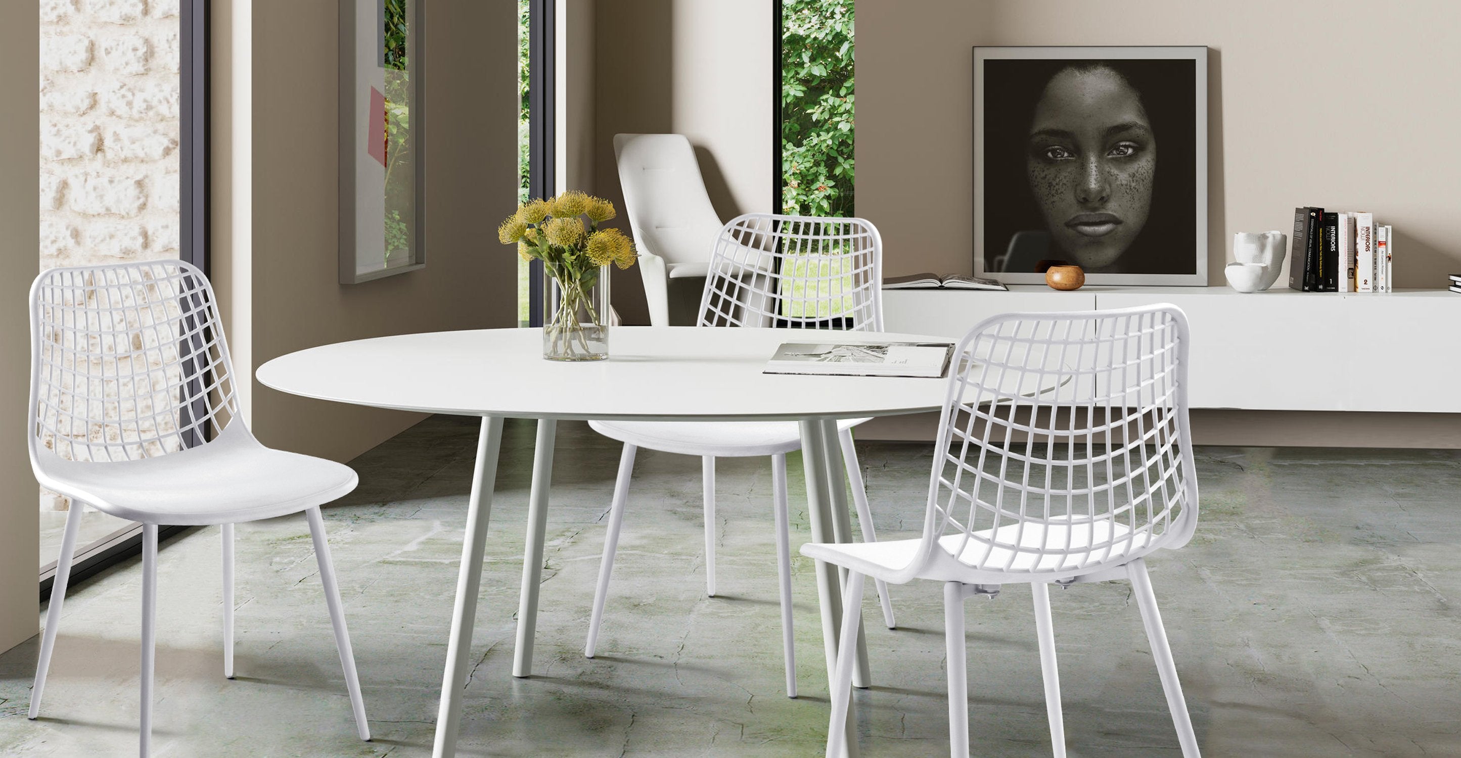 Marais Dining Chair - Modern Wooden Dining Chair for Kitchen, Dining Room & Office - Comfortable & Stylish Home Furniture for Everyday Use