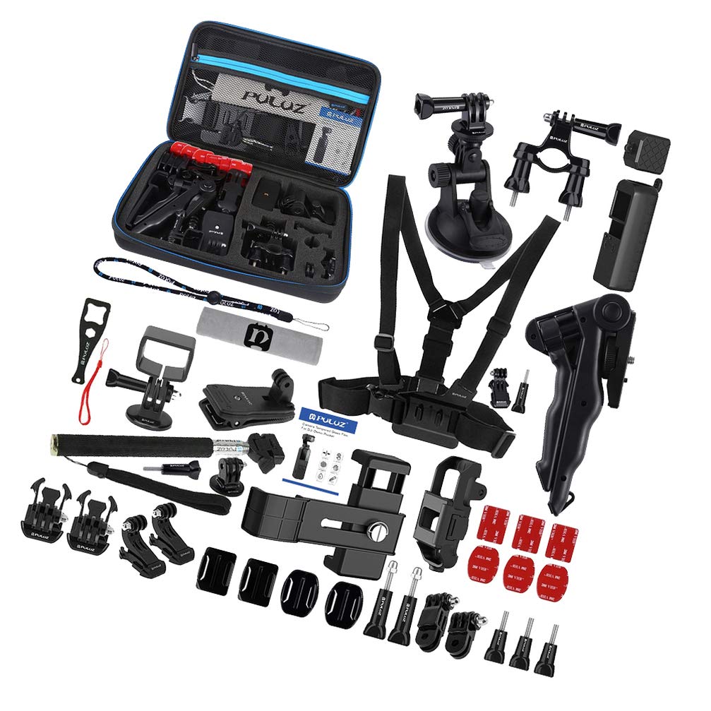 Uonlytech 43-in-1 Camcorder Video Camera Kit with Selfie Stick, Camera Harness & Photography Accessories - Perfect for Vlogging, Travel, Sports & Outdoor Adventures