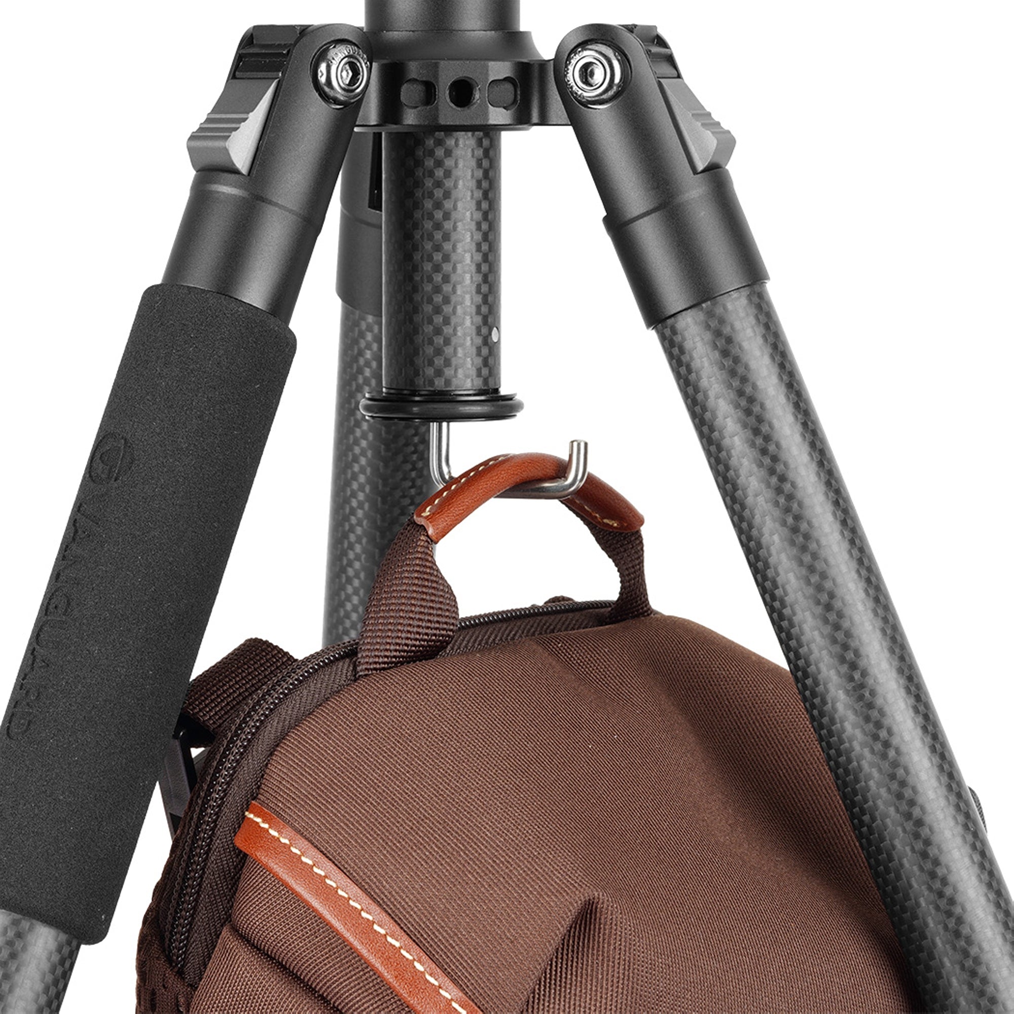 Vesta GO 264CB Carbon Fiber Travel Tripod with Ball Head - Compact & Lightweight Camera Tripod for Travel, Hiking, and Outdoor Photography
