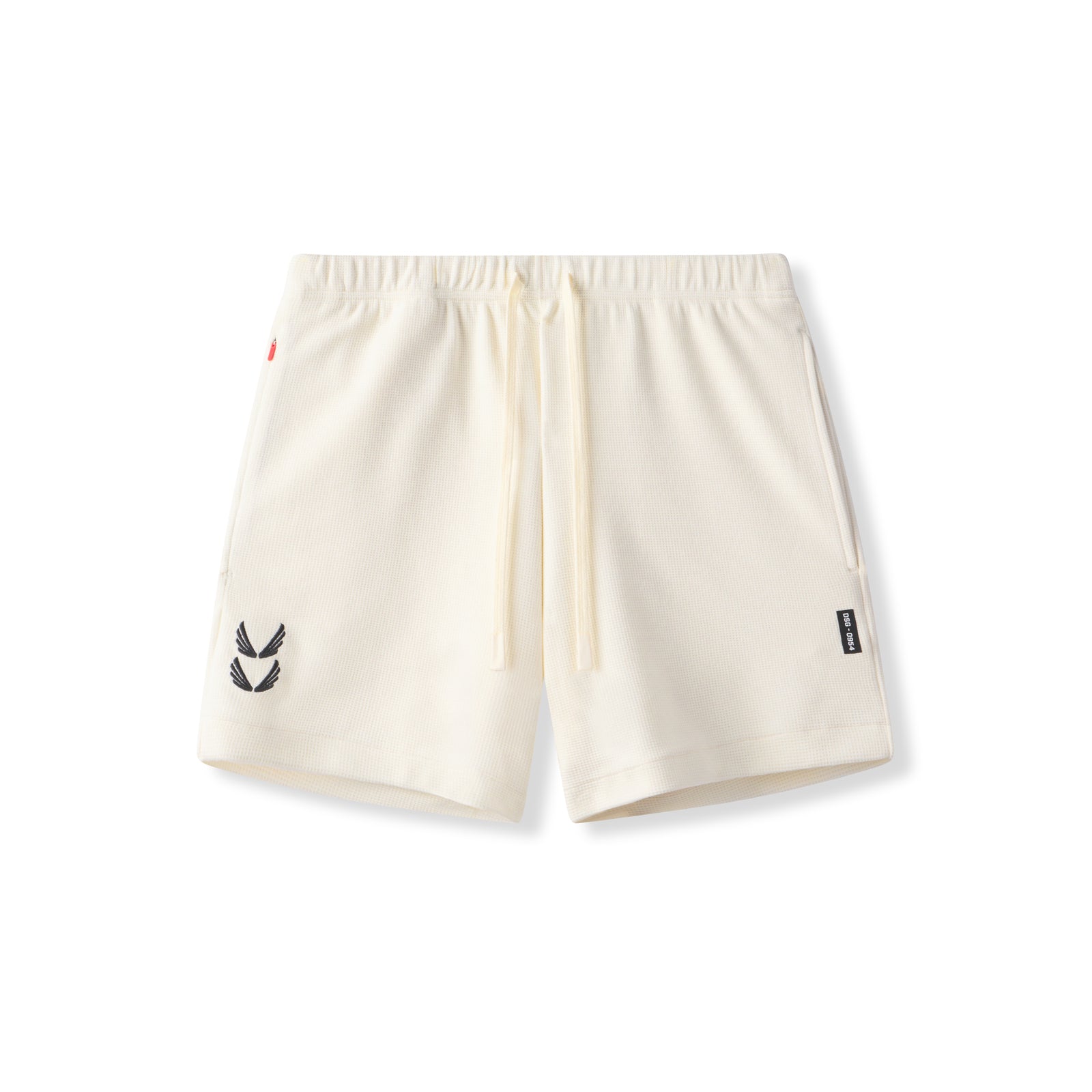 Waffle Knit Sweater Shorts for Women - Soft Cream Cotton Lounge Shorts | Casual Wear, Sleepwear & Home Comfort