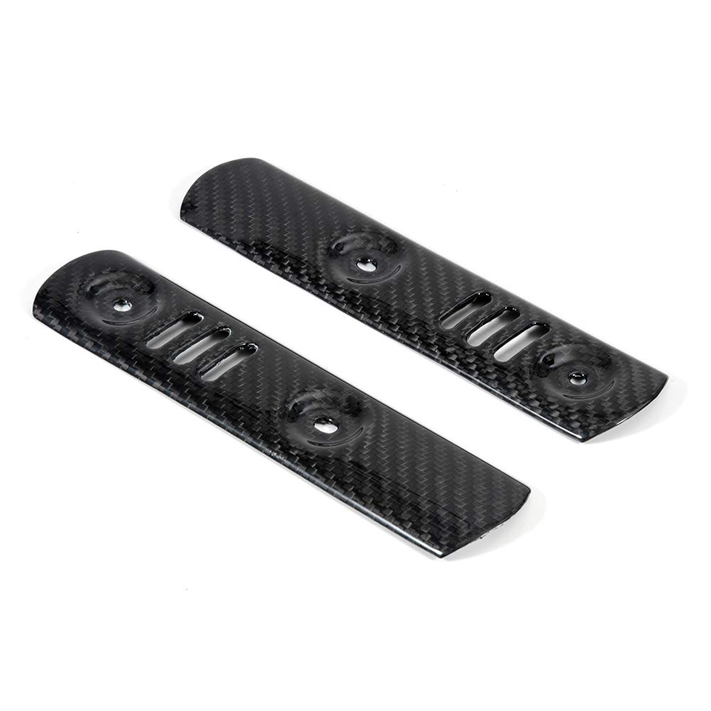 Premium Carbon Fiber Motorcycle Side Panels & Radiator Grille Cover for Yamaha XSR900 (2017-2019) - Gloss Black Finish | Enhanced Protection & Style for Street & Track Riding