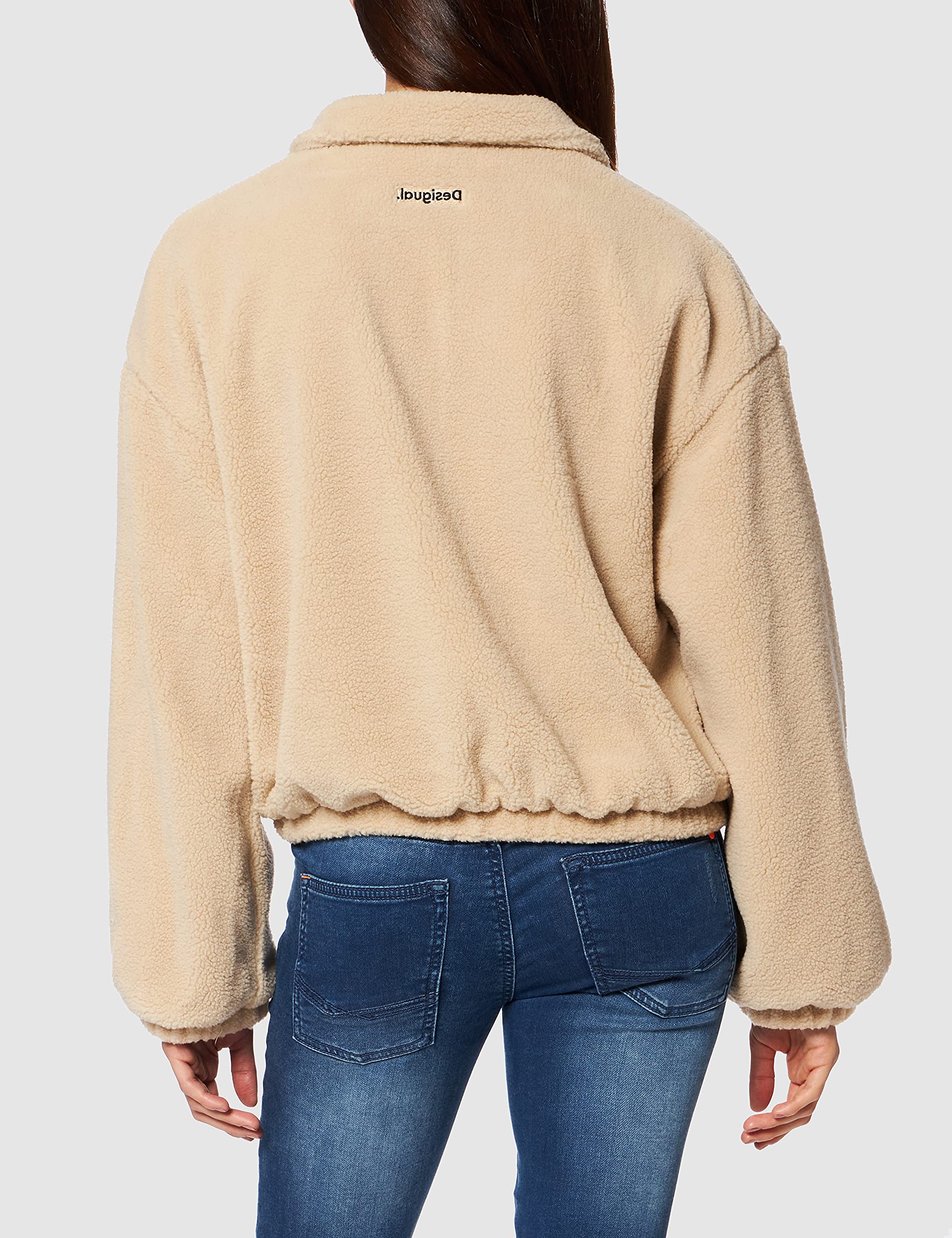 Desigual Women's Long Sleeve Knit Sweater - Cozy Casual Pullover for Fall & Winter | Perfect for Office, Travel & Weekend Outfits