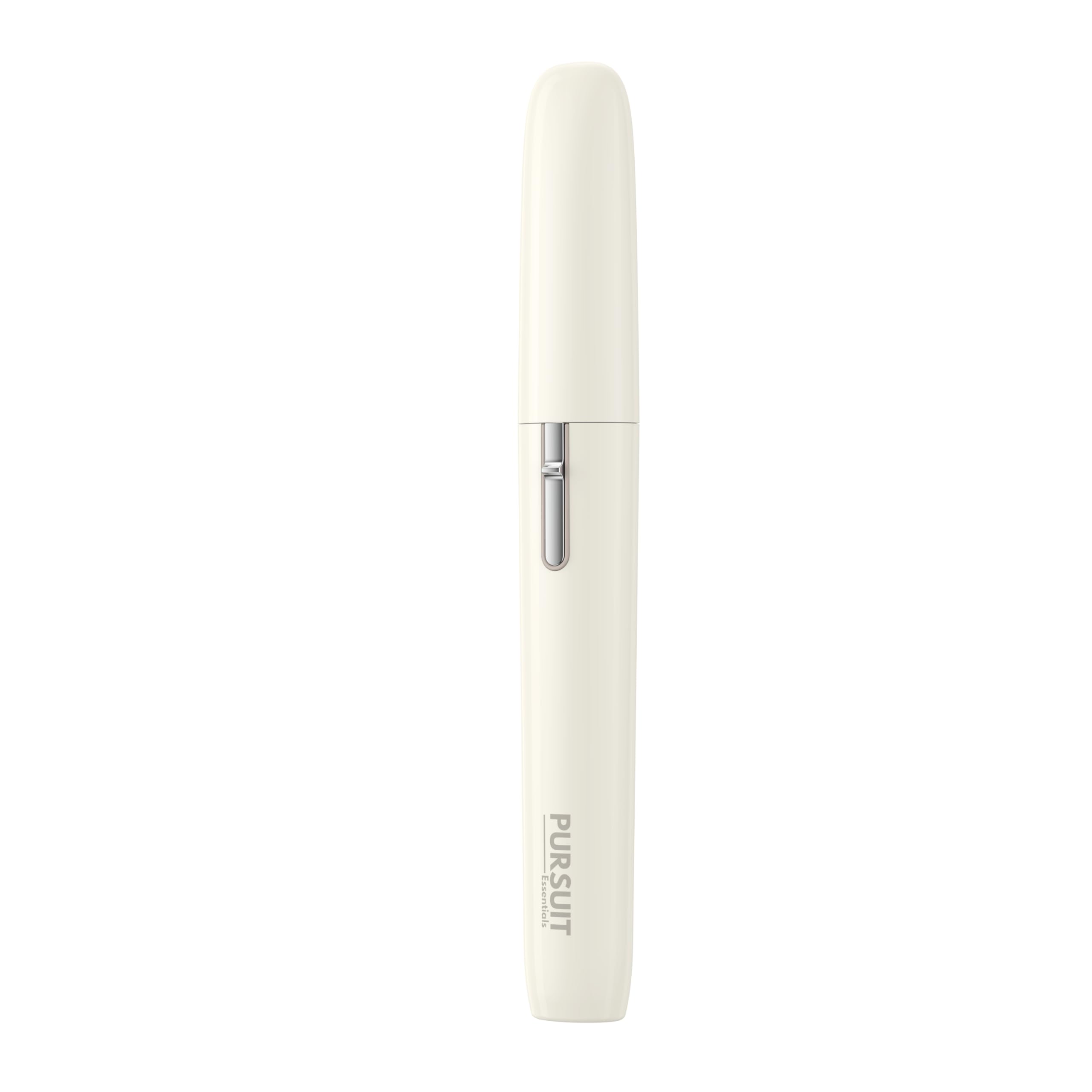 Professional Eyebrow & Facial Trimmer with Double-Sided Blades - Portable Battery-Powered Grooming Tool with Safe Rounded Edges - Perfect for Travel, Home Use & Personal Grooming Kit