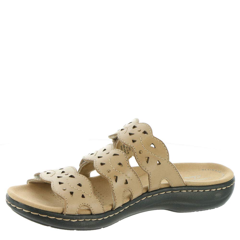 Clarks Women's Laurieann Echo Flat Sandal - Comfortable Casual Sandals for Women | Perfect for Summer, Beach, and Everyday Wear