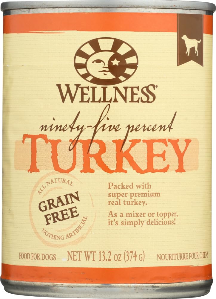 Premium WEL 13.2 oz Turkey Dog Food - Grain-Free, High-Protein Dry Kibble for Adult Dogs - Perfect for Active Pets & Outdoor Adventures
