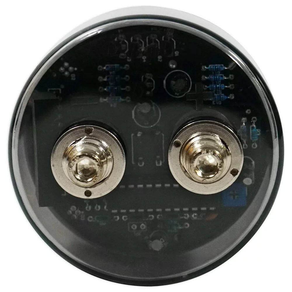 Power Acoustik PC1.5F 1000W 1.5 Farad Digital Car Audio Capacitor - Enhances Bass & Prevents Headlight Dimming for Car Stereo Systems