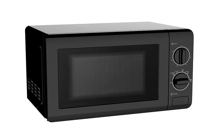 Avanti MM07V1B 0.7 Cubic Foot Compact Manual Microwave Oven - Black - Perfect for Dorms, Offices & Small Kitchens