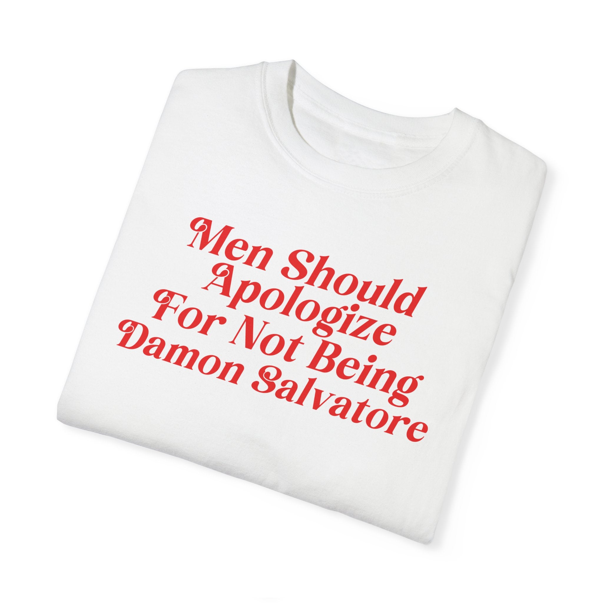 Men Should Apologize Funny Sarcastic T-Shirt for Men - Trendy Graphic Tee for Casual Wear, Date Night & Gifts
