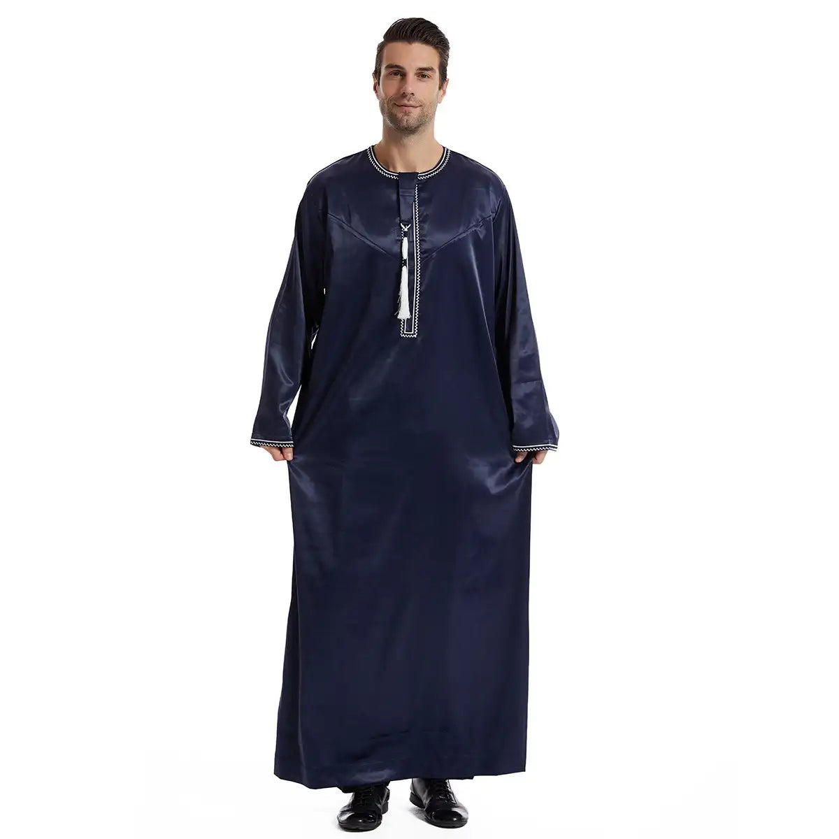 Premium Men's Thobes - Traditional Arabic Islamic Robe for Prayer & Special Occasions - Comfortable & Stylish for Eid, Weddings & Daily Wear
