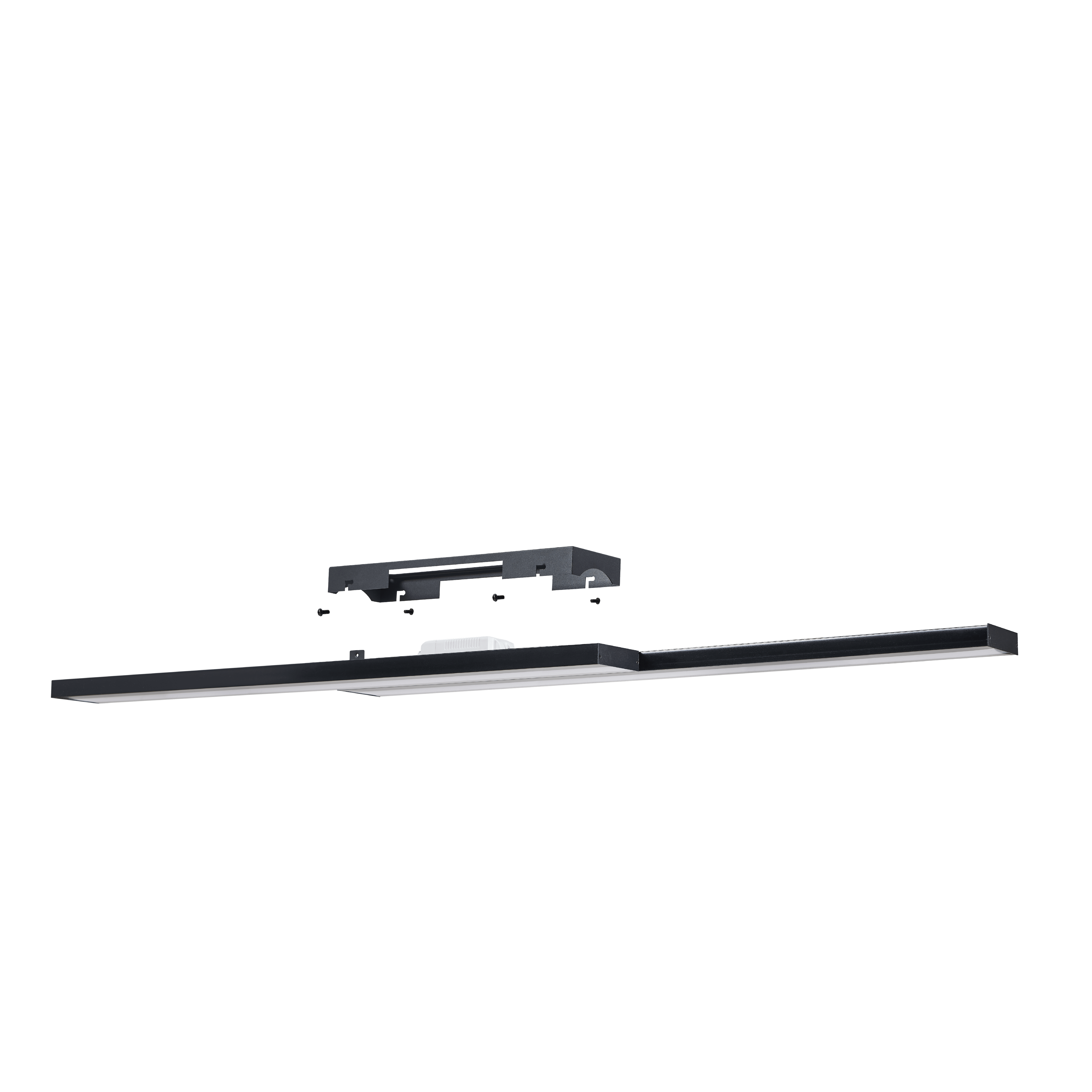Eglo Connect Saliteras Z Smart LED Flush Mount Ceiling Light - Black, Dimmable, WiFi & App Control - Perfect for Bedroom, Living Room, or Kitchen Lighting