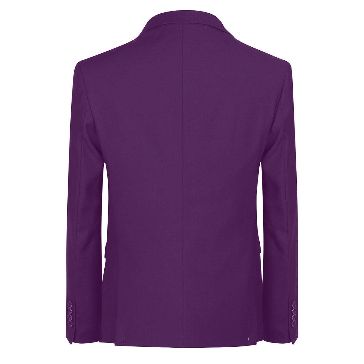 3-Piece Notched Lapel Casual Suit in Purple for Men | Business & Wedding Attire | Office, Formal Events & Special Occasions
