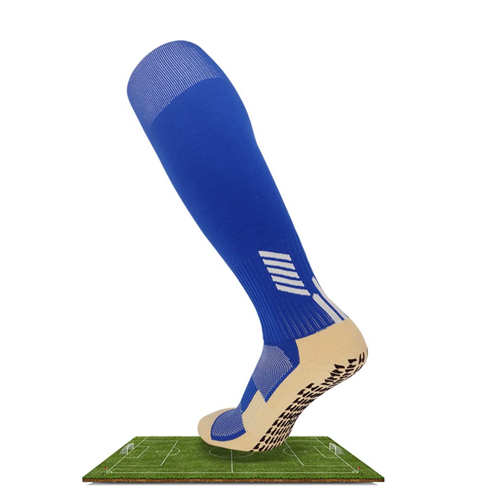 Non-Slip Kids Sports Socks for Football, Baseball & Soccer - Breathable Youth Athletic Socks for Boys - Perfect for Training, Games & School PE Classes