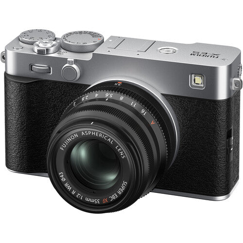 FUJIFILM X-E5 Mirrorless Digital Camera with 26.1MP APS-C Sensor - Silver | Compact & Lightweight for Travel, Street & Portrait Photography