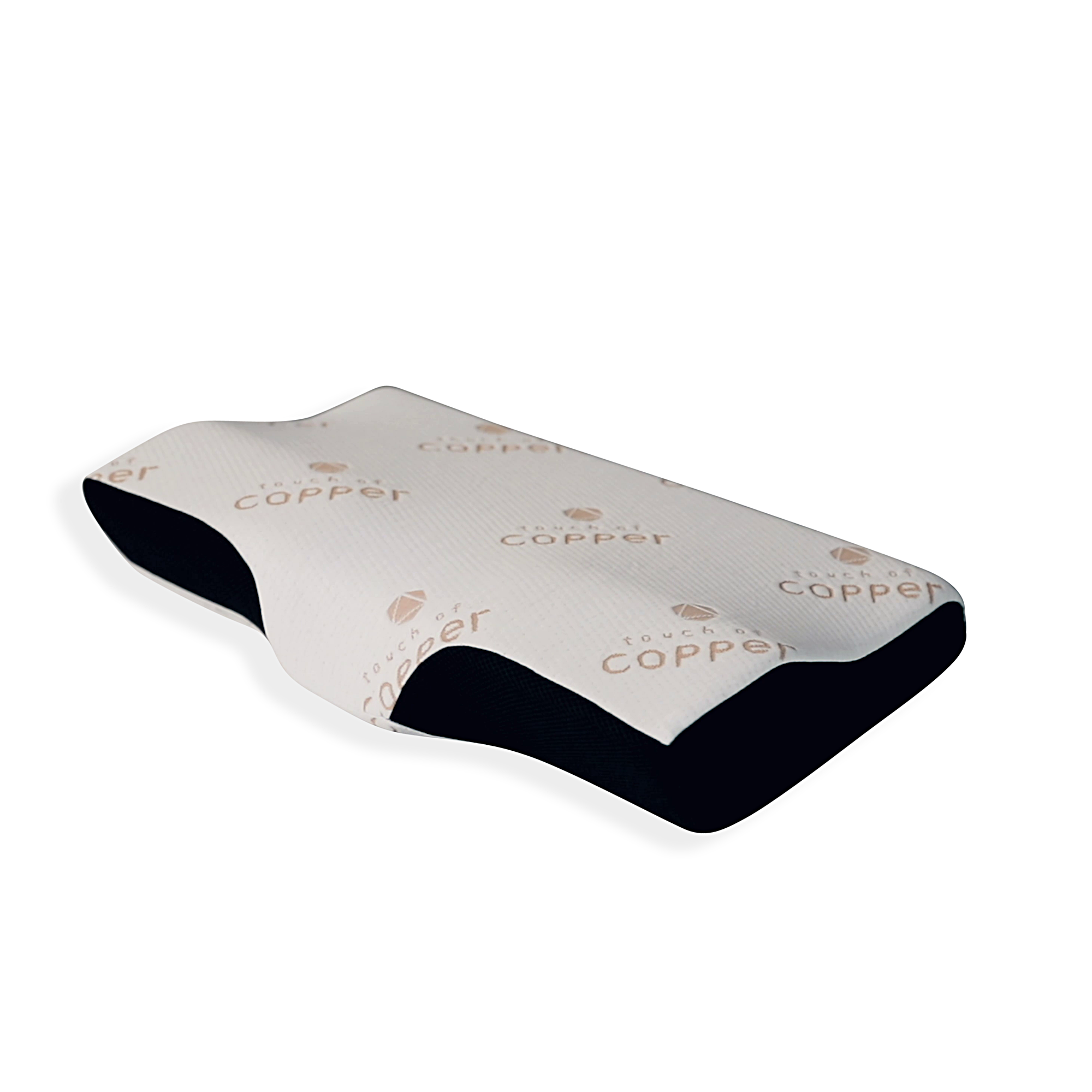 Gel Copper Comfort Pillow for Neck & Back Pain Relief - Cooling Memory Foam Pillow for Side, Back & Stomach Sleepers - Perfect for Home, Travel & Office Use