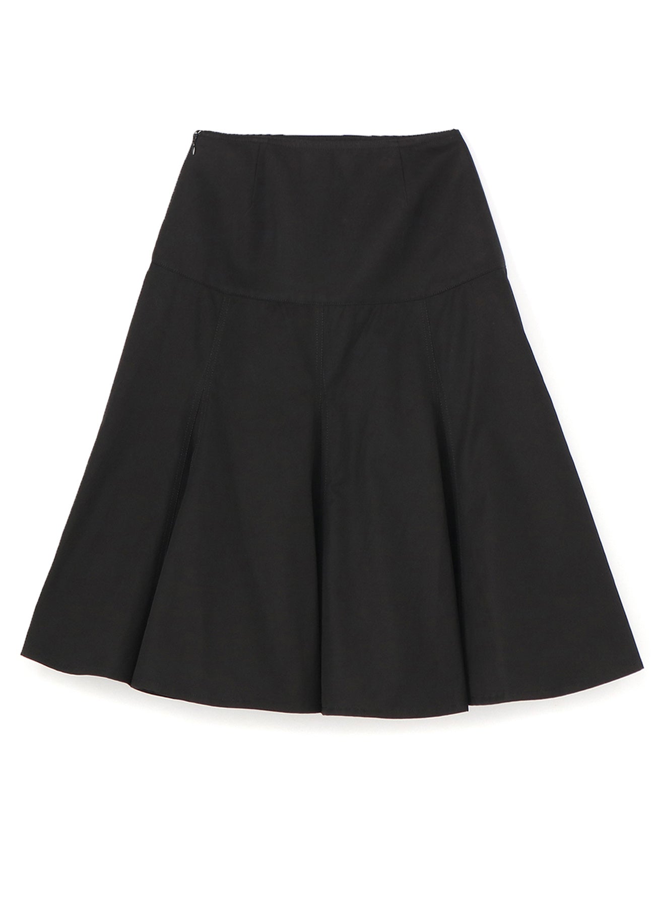Premium Cotton Gabardine Flare Skirt for Women - High Waist A-Line Midi Skirt with Pockets | Perfect for Office Wear, Casual Outfits & Special Occasions