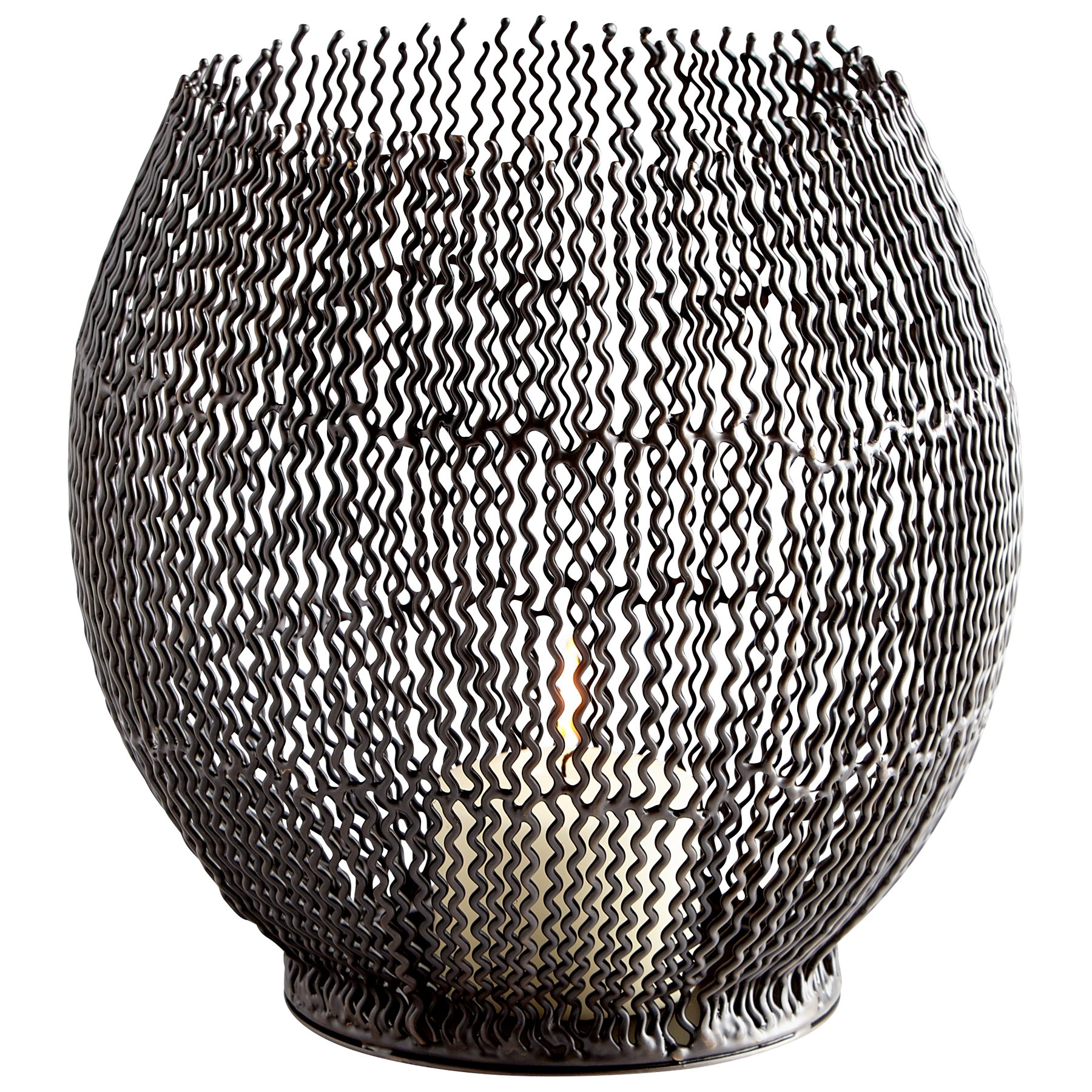 Cyan Design Large Ecliptic Candle Holder - Modern Home Decor for Dining Table, Wedding Centerpiece & Holiday Decorations