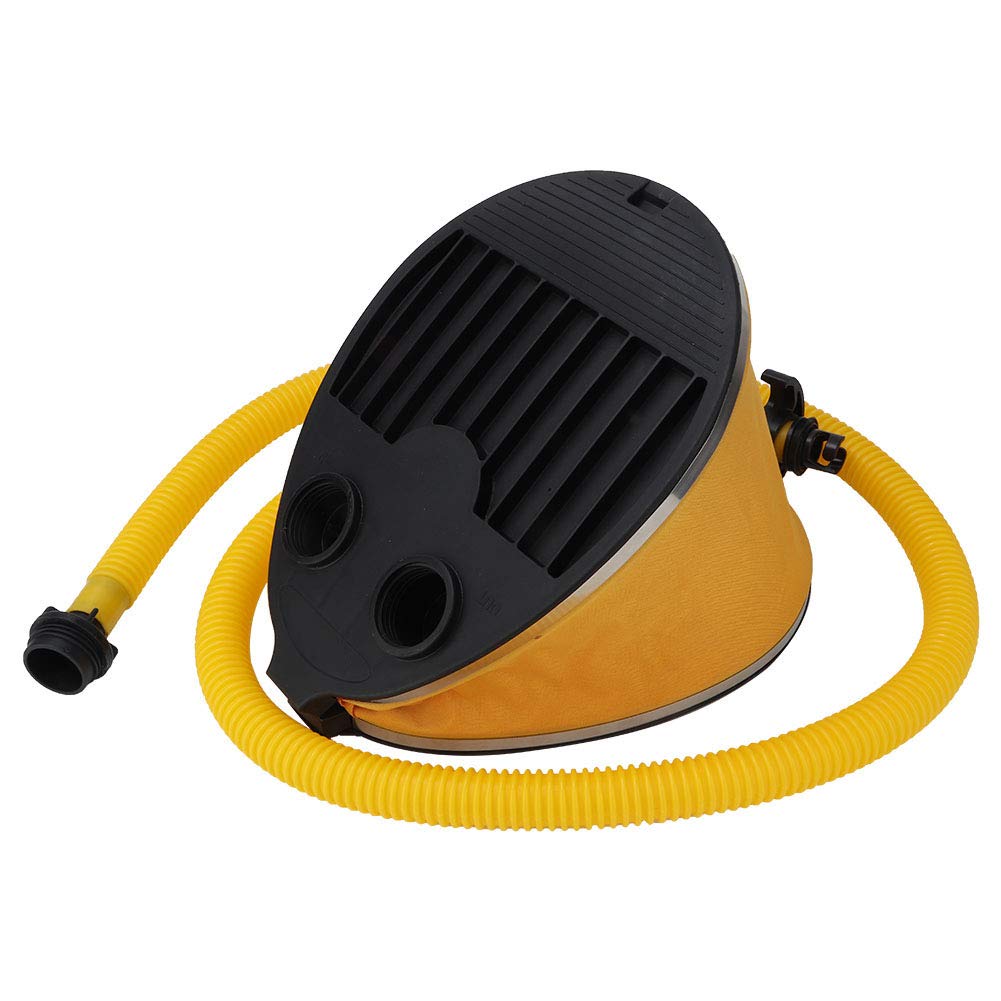 **Sixx Inflatable Foot Pump – Lightweight, Non-Slip, Durable Air Pump for Inflatable Boats, Kayaks, Paddle Boards & Pool Floats – Perfect for Camping, Fishing & Water Sports**