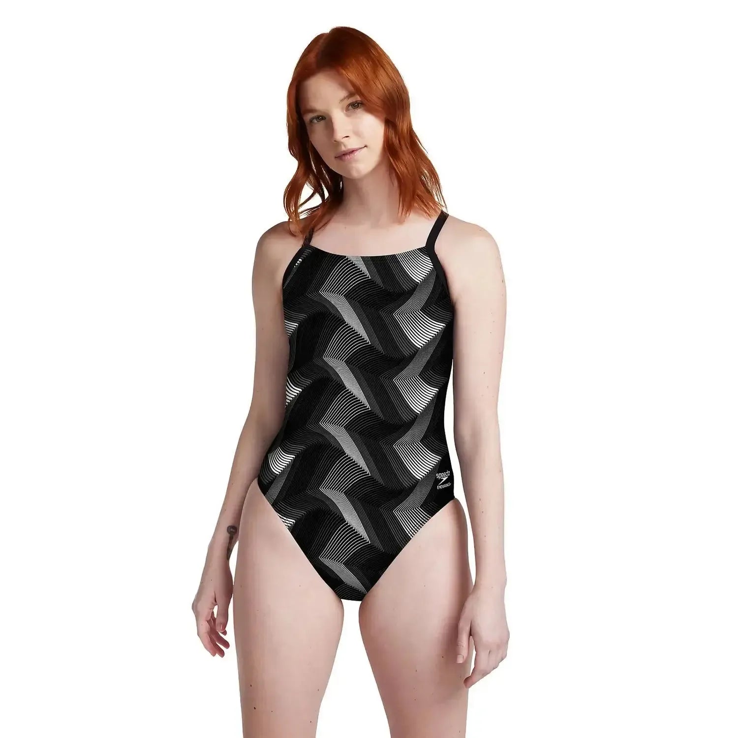 Precision Strappy Cross Back One Piece Swimsuit - Sexy High Cut Bathing Suit for Women, Perfect for Beach, Pool & Summer Vacations
