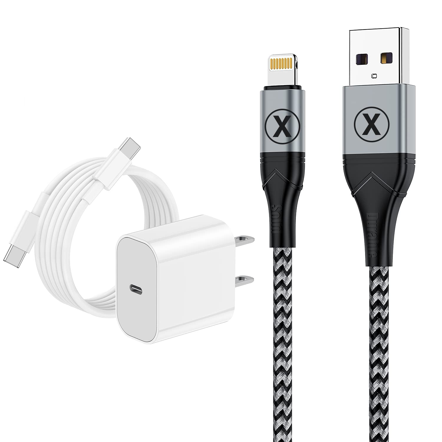 Fast Charger for iPhone 15 Pro/Pro Max/Plus & iPad Pro/Air - 3FT USB C Charging Cable with Quick Charge Technology | Perfect for Home, Office & Travel Charging Needs
