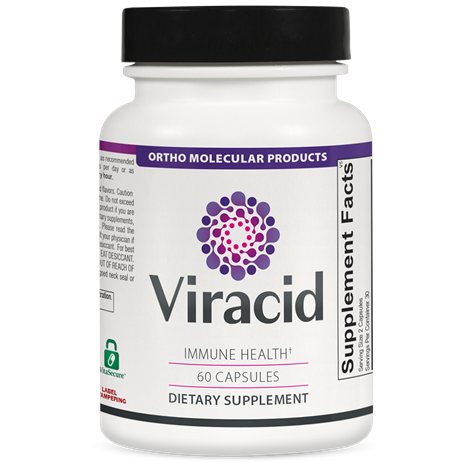 OrthoMolecular Viracid - Immune Support Supplement for Cold & Flu Relief - Boost Your Health Naturally | Ideal for Travel, Work & Home Use