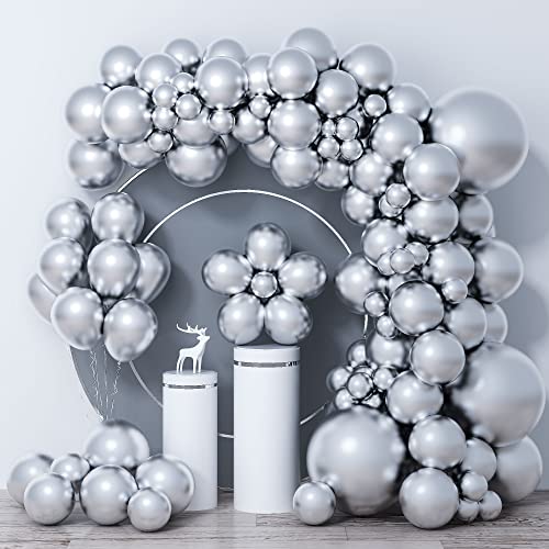 Metallic Silver