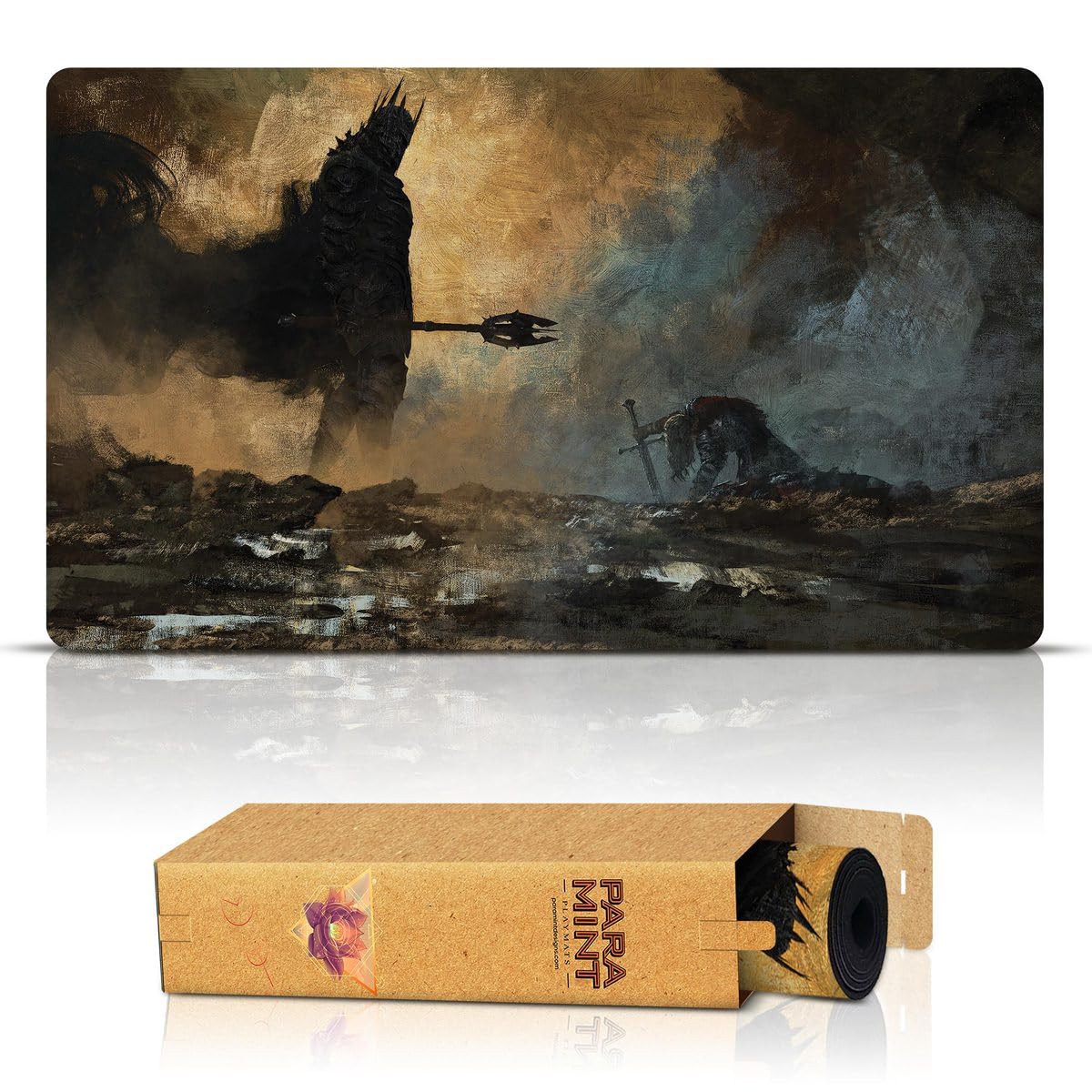 The Fate of Isildur Stitched MTG Playmat - Lord of The Rings LOTR Inspired Gaming Mat by Anato Finnstark | Compatible with Magic The Gathering, YuGiOh & TCG | Perfect for Game Nights & Tournaments