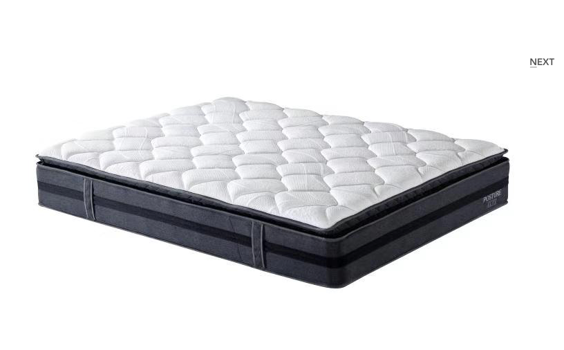 Posture Support Memory Foam Mattress - Medium Firmness, King Single Size for Back Pain Relief - Perfect for Bedrooms, Guest Rooms & Dormitories