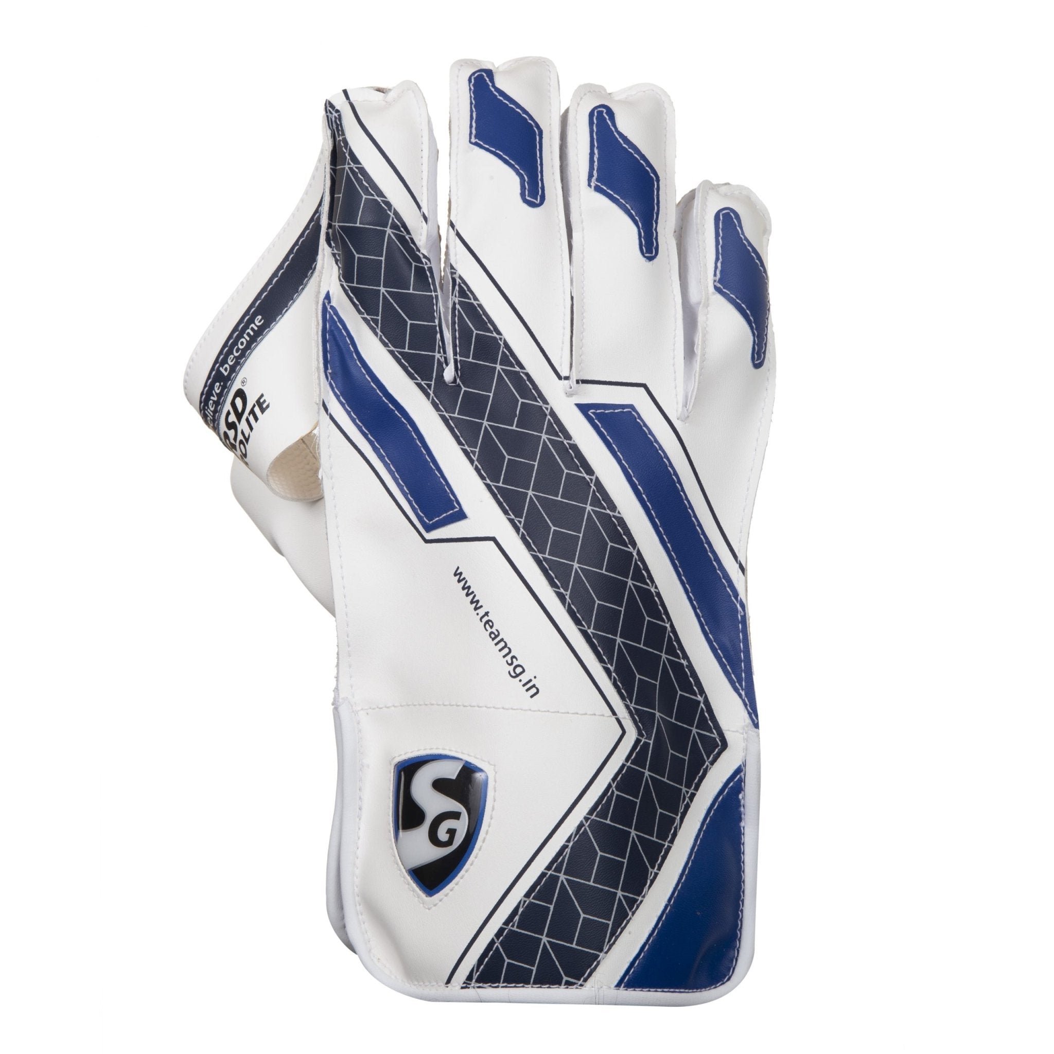 SG RSD Prolite Wicket Keeping Gloves - Premium Cricket W.K. Gloves for Wicket Keepers - Perfect for Practice, Matches & Training Sessions