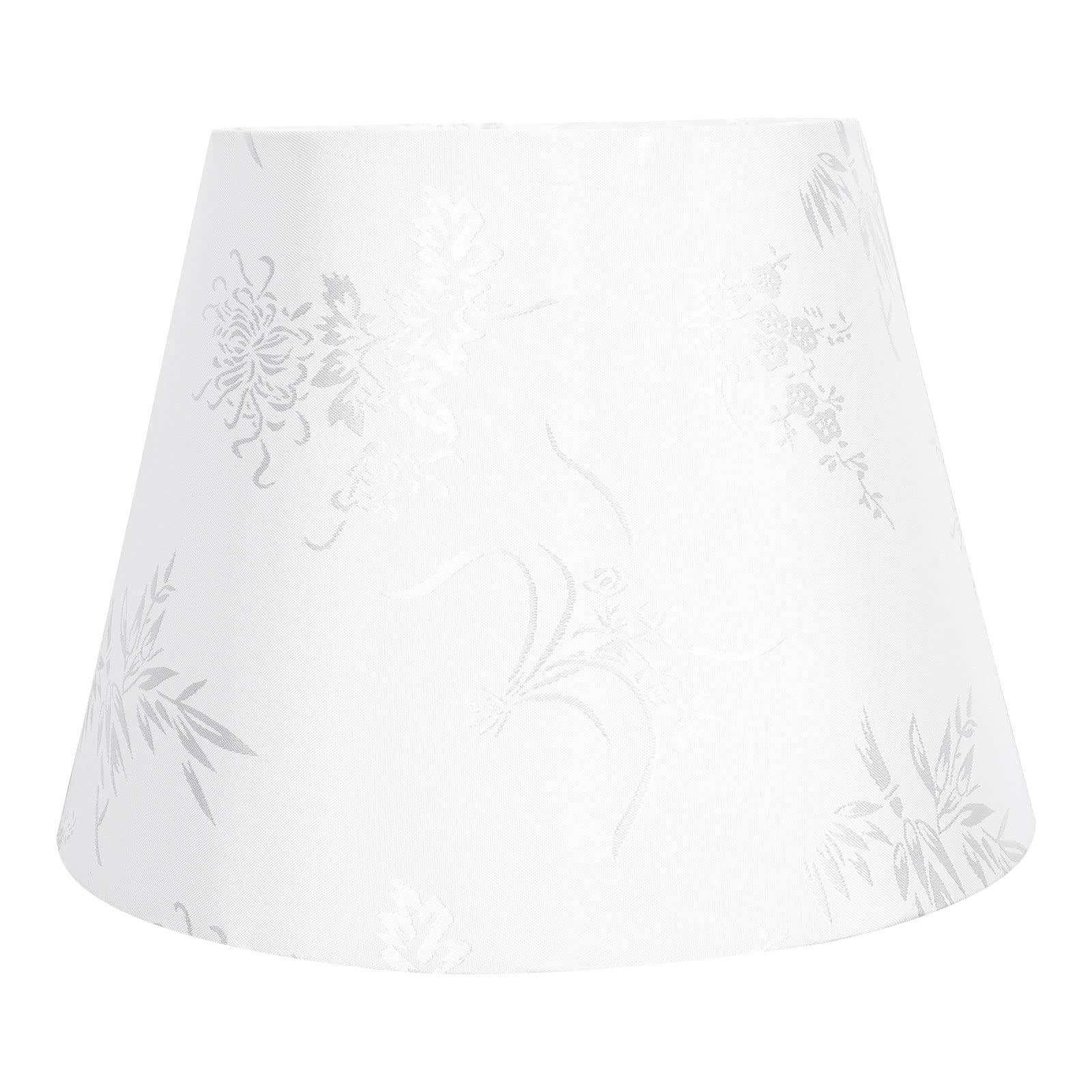 Handmade Embroidered Fabric Lamp Shade - Elegant Bedside Lamp Cover for Home Decor, Living Room & Bedroom Lighting Accessory
