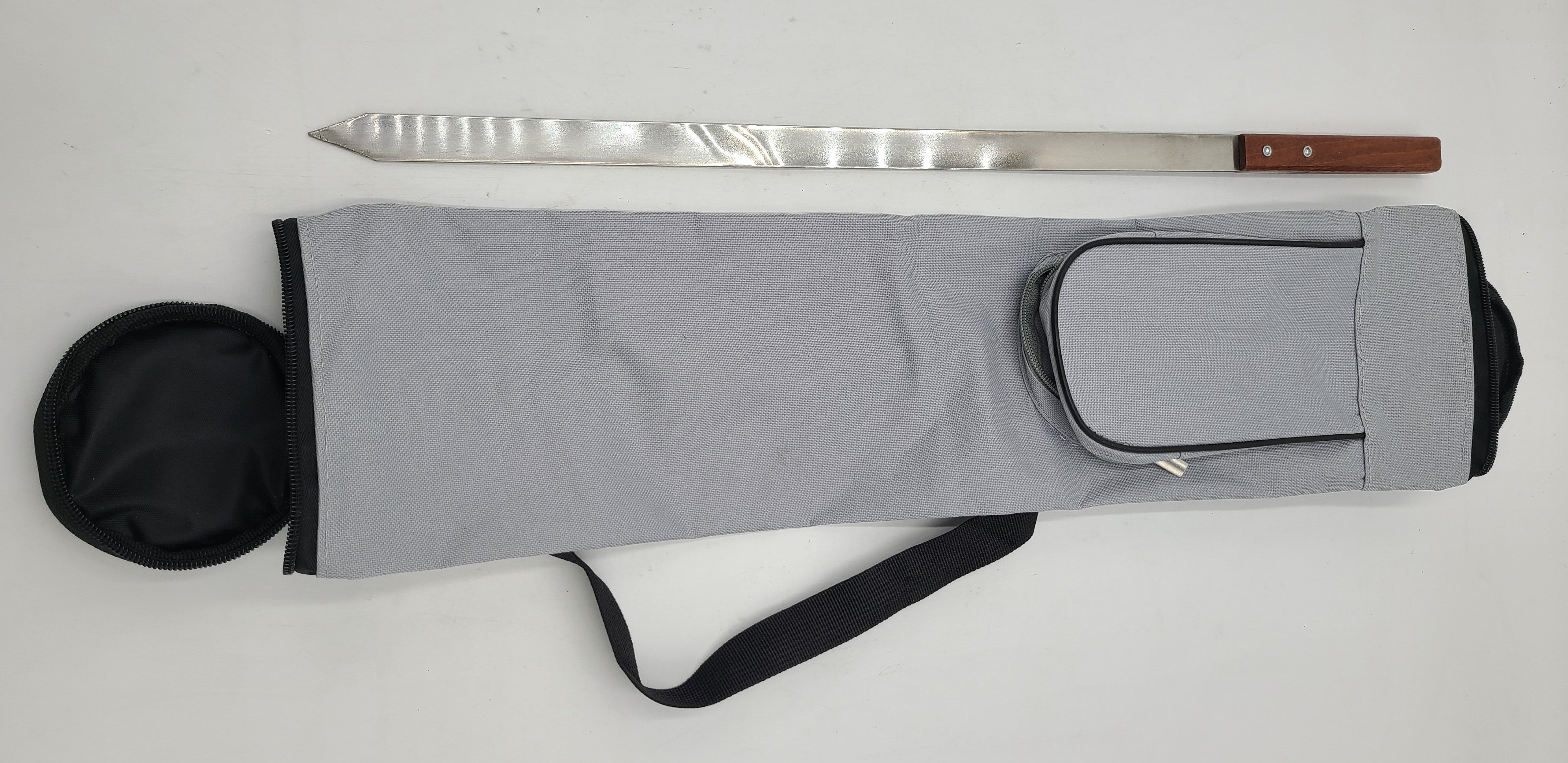 23x6 Stainless Steel BBQ Skewer Bag - Reusable & Durable Grilling Accessories for Outdoor Cooking, Camping, and Backyard Parties