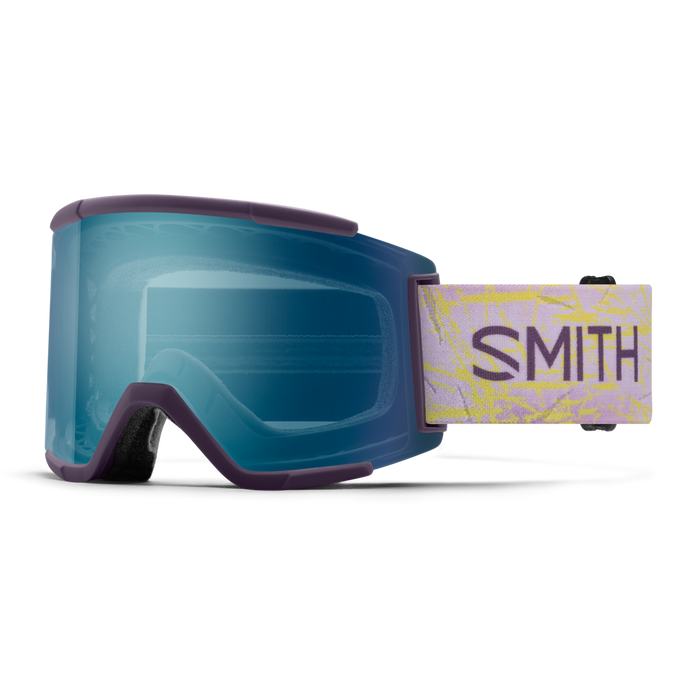 Smith 2025 Squad XL Goggle - Cosmos Dragon Slayer with ChromaPop™ Blue Mirror Lens for Skiing, Snowboarding & Outdoor Sports