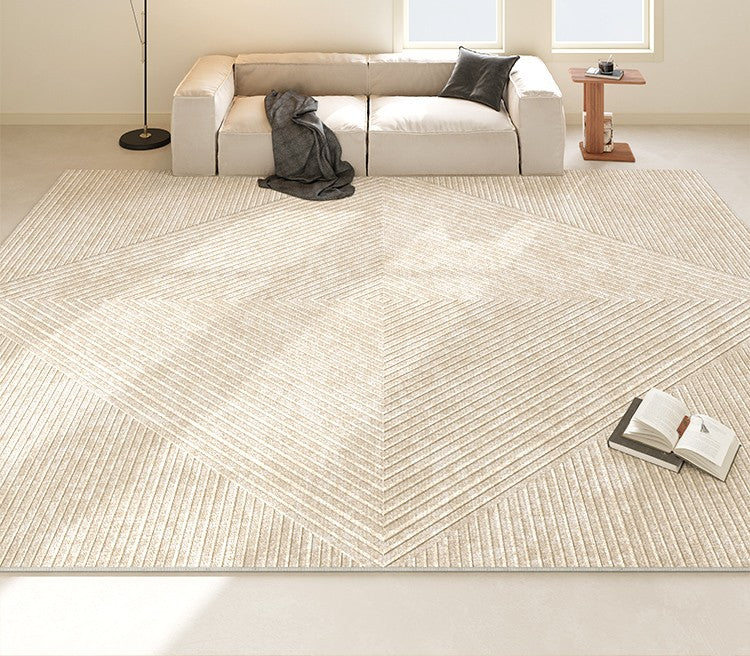 Abstract Modern Area Rugs for Bedroom & Living Room - Contemporary Large Non-Slip Rugs - Boho Chic Home Decor for Cozy Spaces & Stylish Interiors