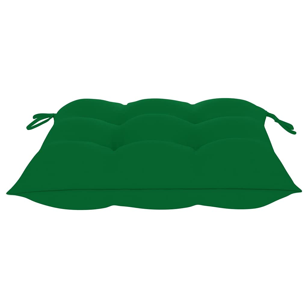 Premium 6-Pack Green Seat Cushions (19.7