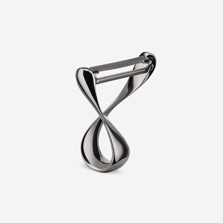 Alessi Sfrido Peeler - Premium Stainless Steel Vegetable Peeler for Effortless Peeling | Perfect for Potatoes, Carrots, and Fruits | Ideal for Home Kitchens and Professional Chefs