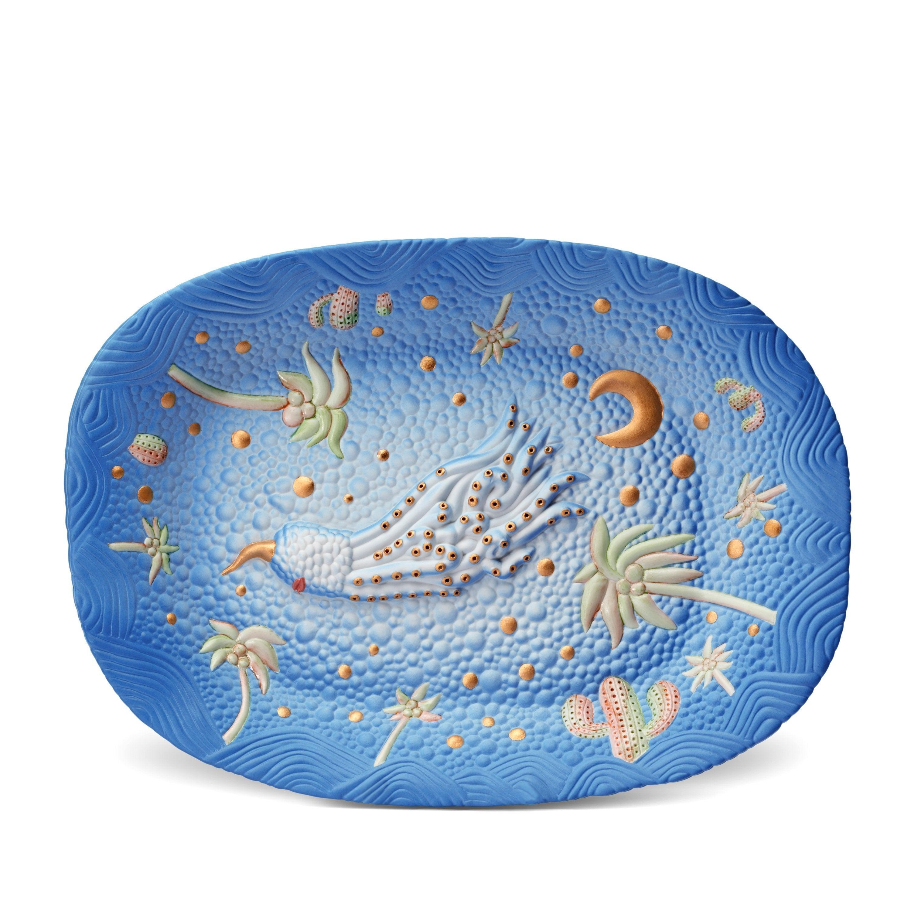 Haas Celestial Octopus Tray - Limited Edition of 100 - Unique Handcrafted Home Decor for Dining Table, Kitchen Counter & Gift Giving