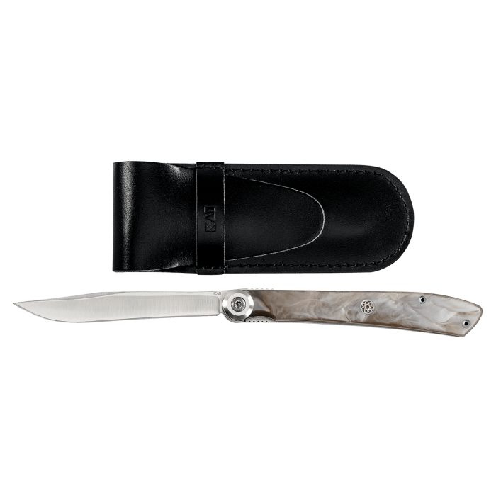 Shun Kai Premium Steak Knife Set - 8 Inch Japanese Stainless Steel Blades with Ergonomic Handles - Perfect for Steak Dinners, BBQ Parties & Fine Dining Gifts