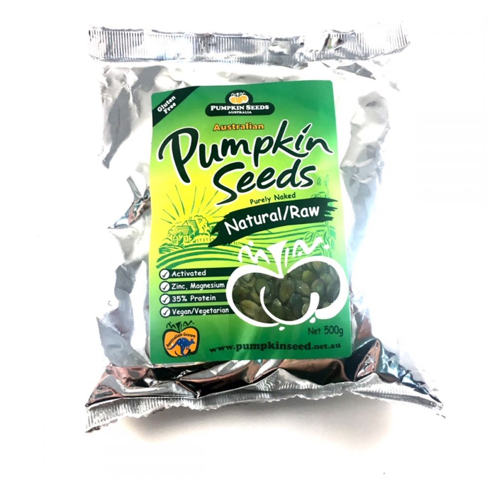 Organic Australian Pumpkin Seeds - Raw, Unsalted, Non-GMO, Vegan Snack - Perfect for Salads, Baking & Healthy Snacking