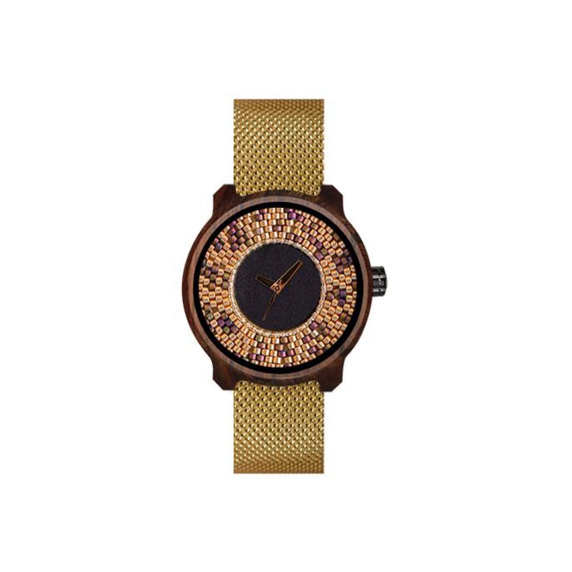 **Mistura Marco Wooden Watch – Handmade Wooden Timepiece for Men & Women – Stylish Eco-Friendly Wood Watch for Casual & Formal Wear**