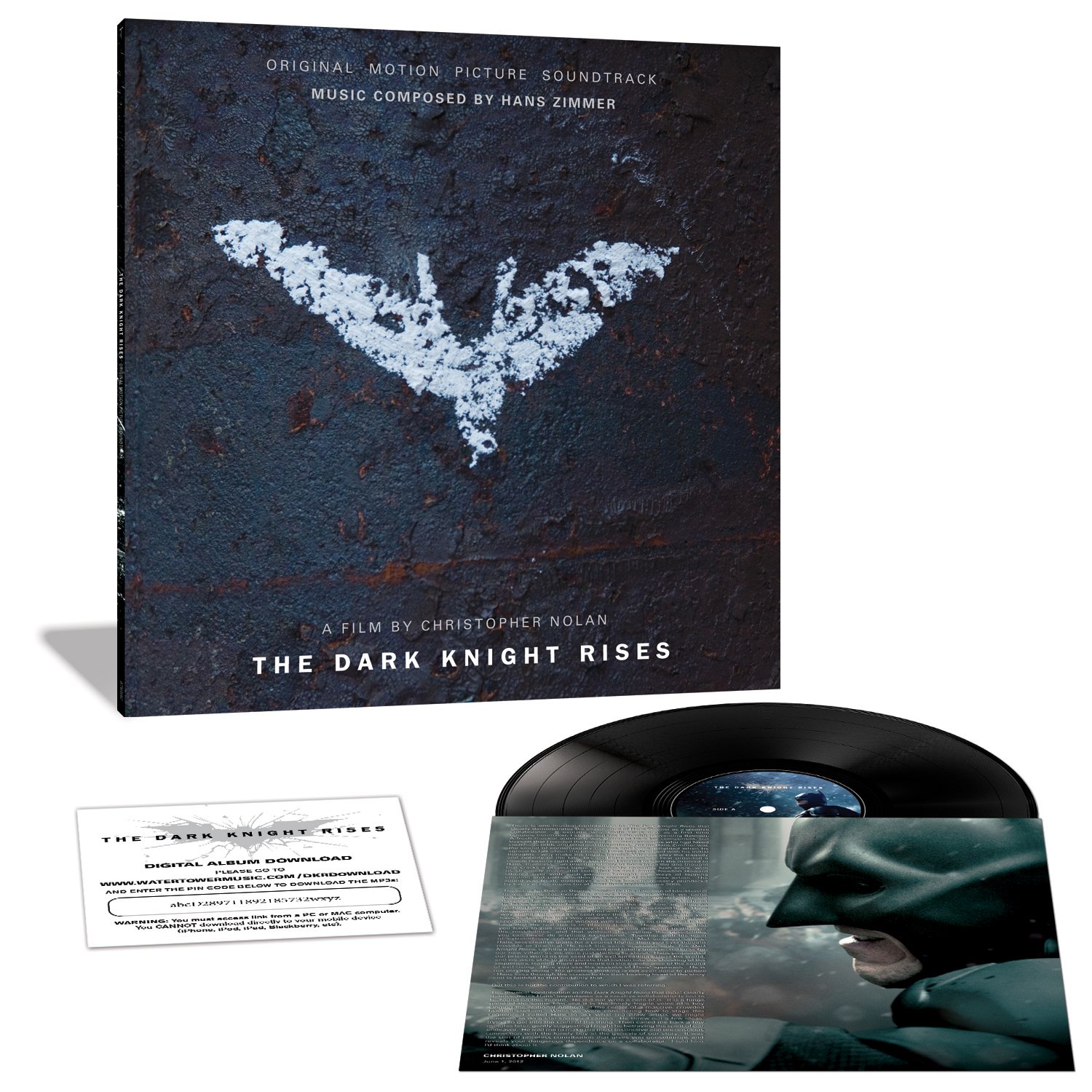 The Dark Knight Rises Original Motion Picture Soundtrack - Hans Zimmer Score for Movie Night & Epic Action Scenes