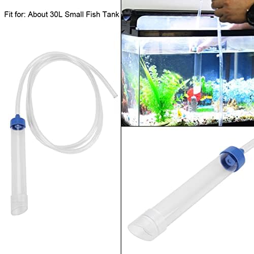 KUIDAMOS Aquarium Gravel Cleaner & Water Changer - Manual Siphon Vacuum for Fish Tank Maintenance, Easy Water Drain & Gravel Cleaning Tool - Perfect for Freshwater & Saltwater Tanks, Aquarium Cleaning & Water Changes
