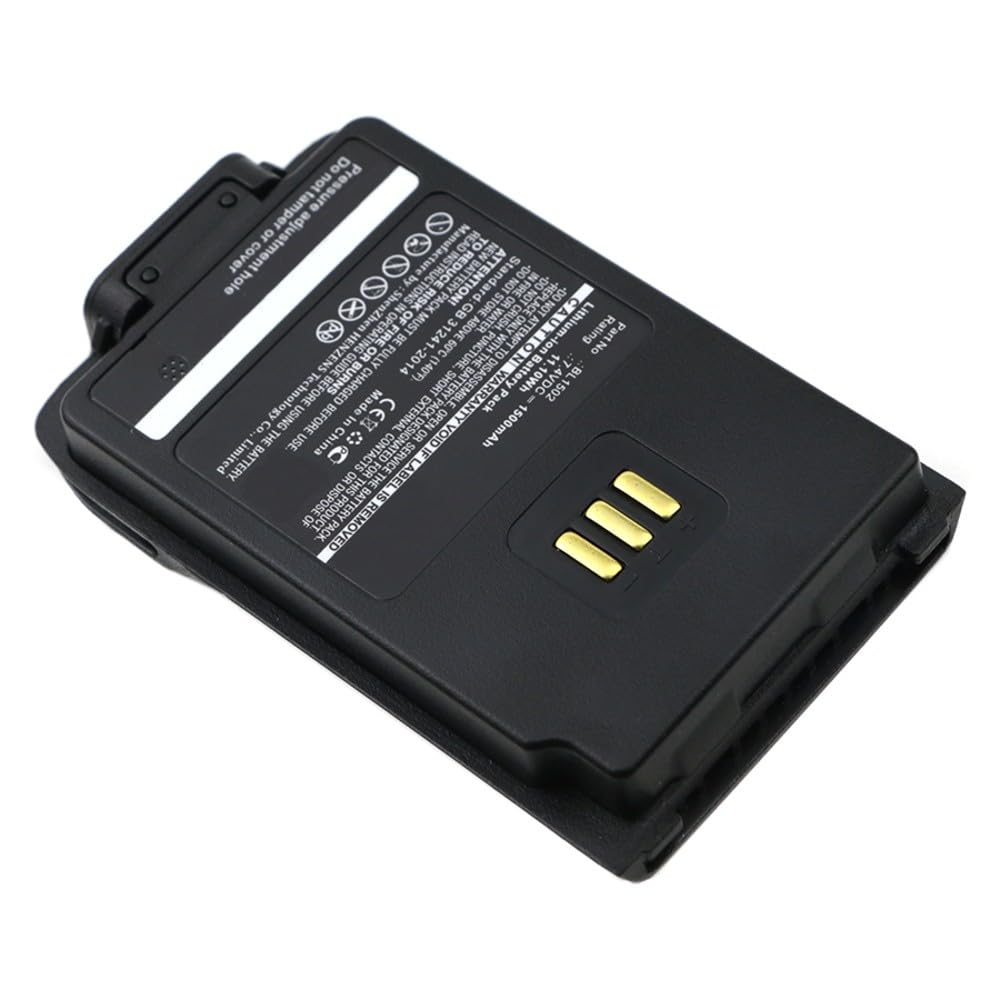 Synergy Digital 2-Way Radio Battery for Hytera PD685 - 1500mAh Li-ion Replacement Battery (7.4V) - Compatible with BL1502 - Long Lasting Power for Security, Construction & Outdoor Communication