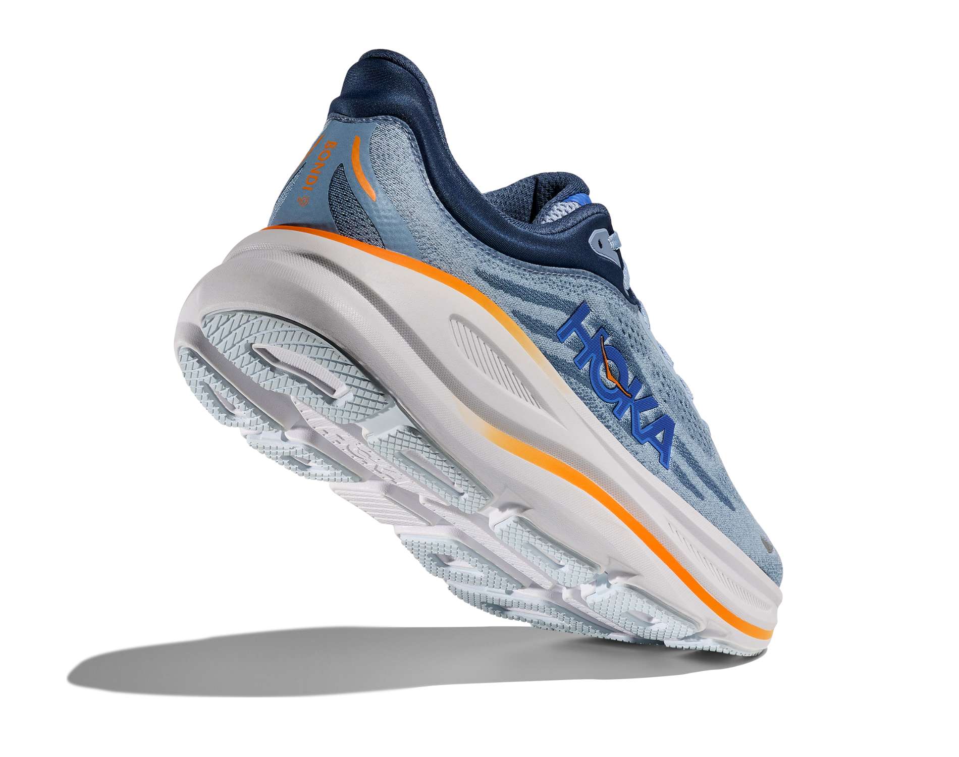 Hoka Bondi 9 Men's Running Shoes Wide Width - Cushioned Road Running & Walking Shoes for Men with Maximum Comfort