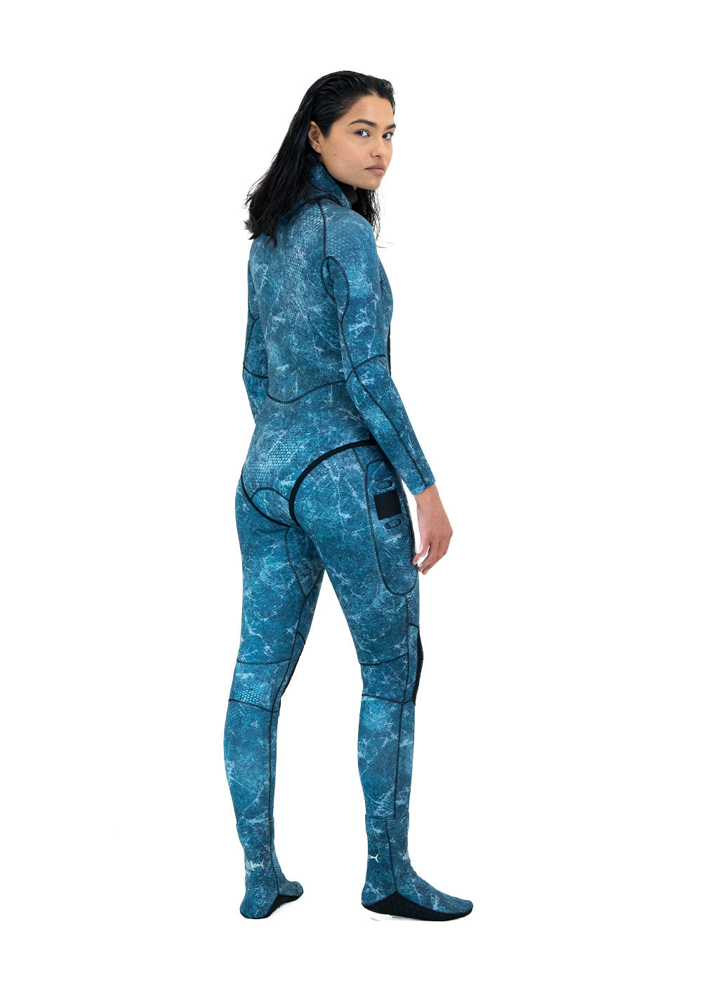 Adreno Women's Ascension 3.5mm Two Piece Wetsuit for Scuba Diving, Surfing & Water Sports - Neoprene Swimsuit with UV Protection