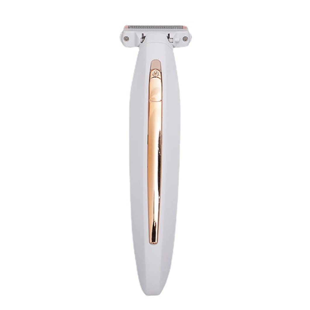 Painless Electric Body Hair Shaver for Women - Rechargeable Lady Shaver with LED Light for Face, Legs, Hands, Bikini & Armpit | Portable Hair Removal Device for Smooth Skin at Home & Travel