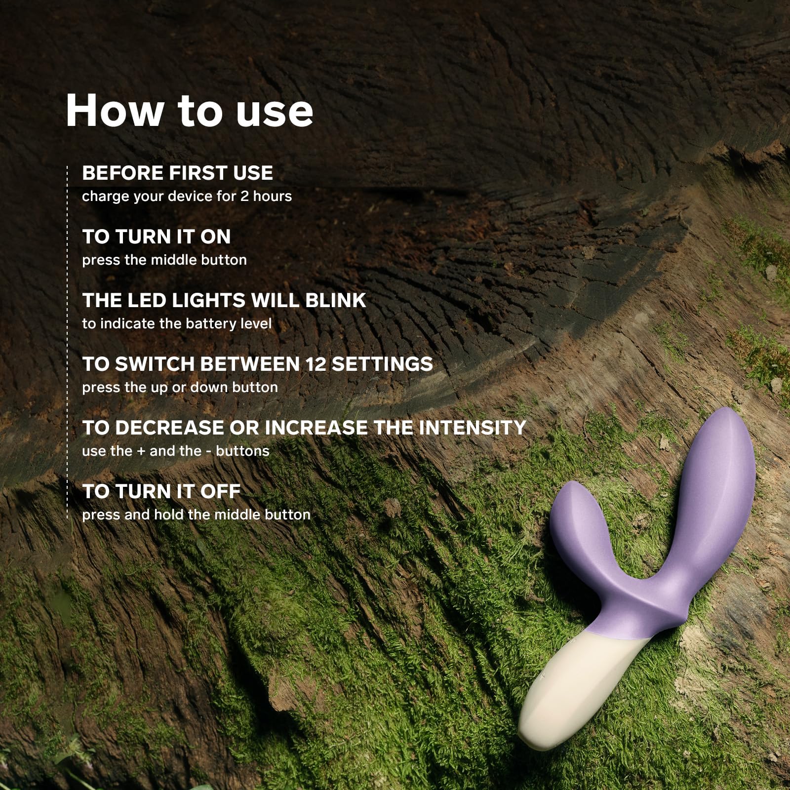LELO Loki Wave 2 Prostate Massager for Men - 12 Vibration Modes, Waterproof Anal Plug Sex Toy for Male Pleasure | Perfect for Couples Play, Solo Exploration & Sensual Enhancement (Base Blue)