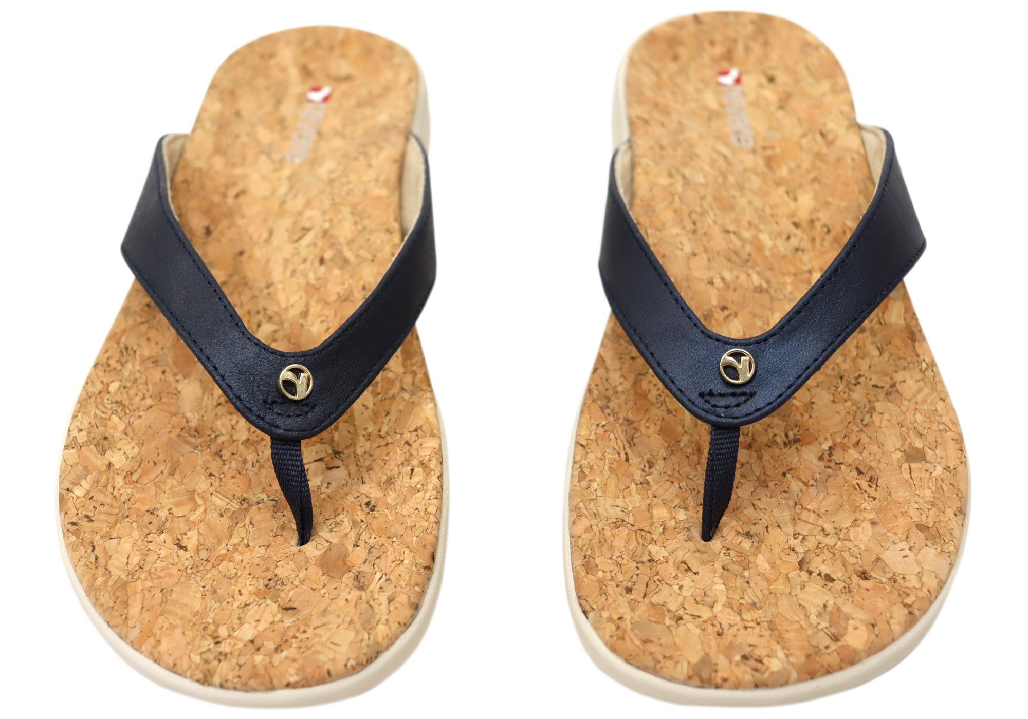 Revere Newport Women's Comfortable Leather Supportive Thong Sandals - Perfect for Beach, Vacation & Summer Walking